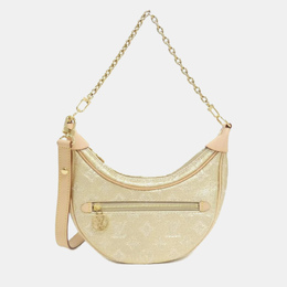 Louis Vuitton: Бежевая сумка 