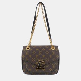 Louis Vuitton: Коричневая сумка 
