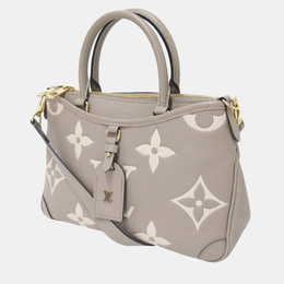 Louis Vuitton: Бежевая сумка 
