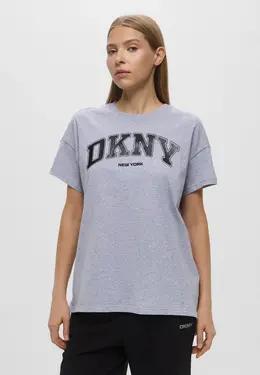 DKNY: Серая футболка 