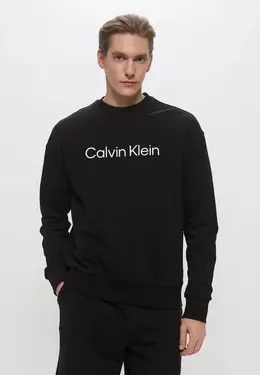 Calvin Klein: Чёрный свитшот 