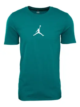 Nike: Зелёная футболка 