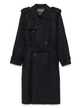 Burberry Pre-Owned: Синее пальто 