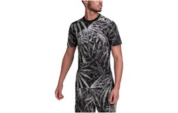 Adidas: Чёрная футболка 