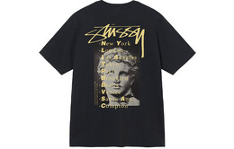 Stussy: Фиолетовая футболка 