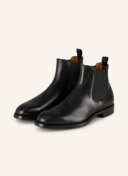 Officine Creative: Чёрные ботинки 