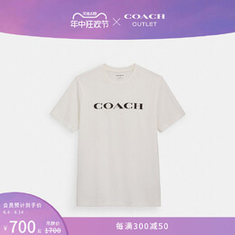 Coach: Чёрная футболка 