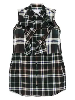 sacai: Короткое платье 