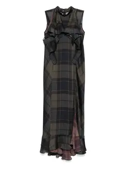 sacai: Чёрное платье 