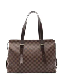 Louis Vuitton Pre-Owned: Коричневая сумка-шоппер 