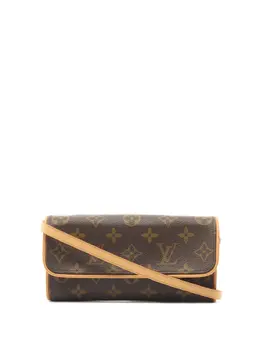 Louis Vuitton Pre-Owned: Коричневая сумка 