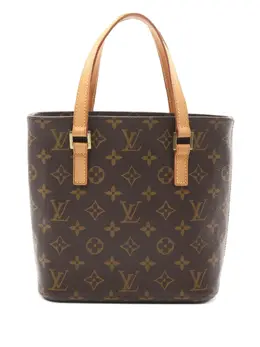 Louis Vuitton Pre-Owned: Коричневая сумка-шоппер 