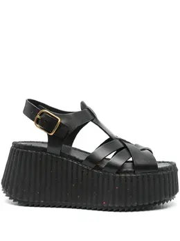 Chloé: Чёрные сандалии 
