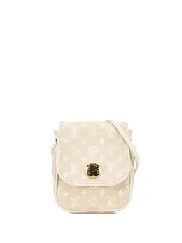 Louis Vuitton Pre-Owned: Коричневая сумка через плечо 