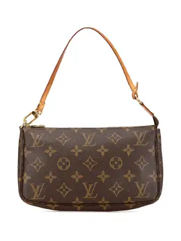 Louis Vuitton Pre-Owned: Коричневая сумка 