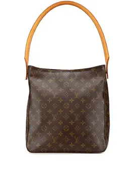 Louis Vuitton Pre-Owned: Коричневая сумка 