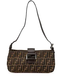 Fendi Pre-Owned: Коричневая сумка 