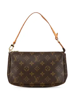 Louis Vuitton Pre-Owned: Коричневая сумка 