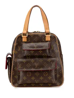 Louis Vuitton Pre-Owned: Коричневая сумка 