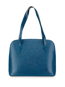 Louis Vuitton Pre-Owned: Голубая сумка 