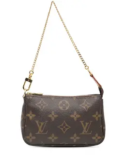 Louis Vuitton Pre-Owned: Коричневая сумка 