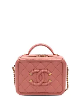 CHANEL Pre-Owned: Розовая сумка 