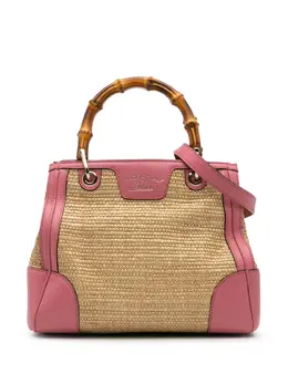 Gucci Pre-Owned: Коричневая сумка-шоппер 