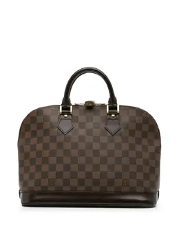 Louis Vuitton Pre-Owned: Коричневая сумка 