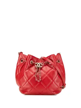 CHANEL Pre-Owned: Красная сумка 