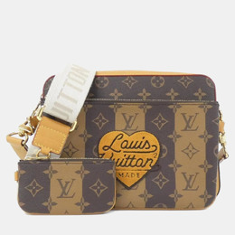 Louis Vuitton: Сумка в полоску 