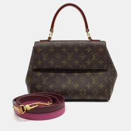 Louis Vuitton: Коричневая сумка 