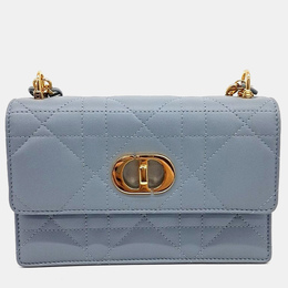 Dior: Голубая сумка 