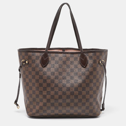 Louis Vuitton: Коричневая сумка  Neverfull MM