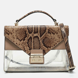 Michael Kors: Бежевая сумка 