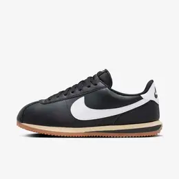 NIKE: Чёрные кроссовки  Cortez