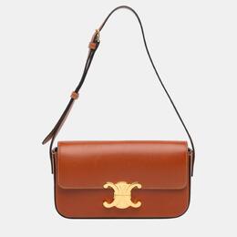 Celine: Коричневая сумка 