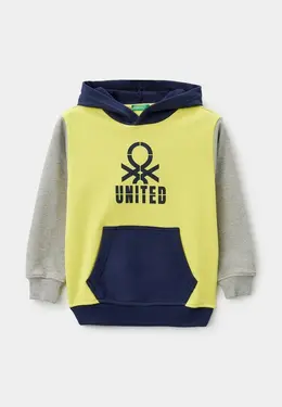 United Colors of Benetton: Жёлтая толстовка 