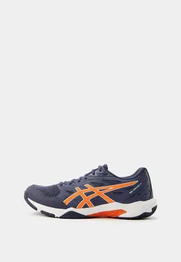 ASICS: Синие кроссовки 