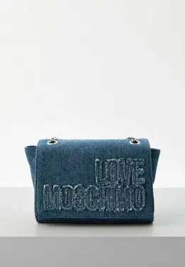 Love Moschino: Синяя сумка 