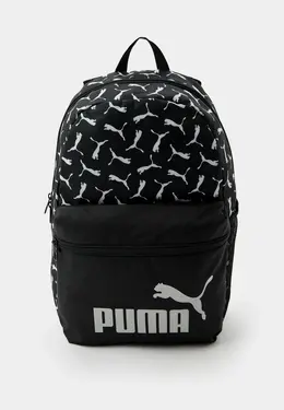 PUMA: Чёрный рюкзак 