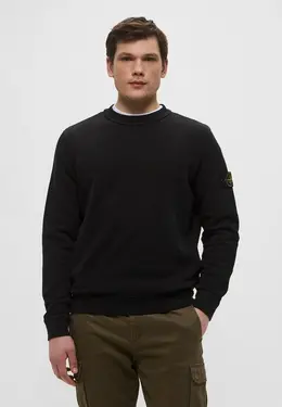 Stone Island: Чёрный свитшот 