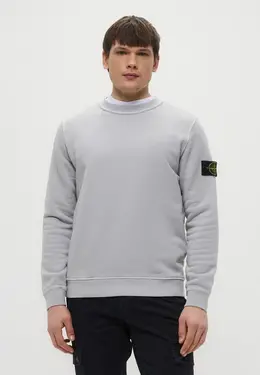 Stone Island: Серый свитшот 