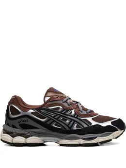 ASICS: Коричневые кроссовки  Gel