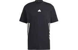 Adidas: Чёрная футболка 