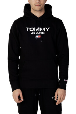 Tommy Jeans: Чёрная толстовка 