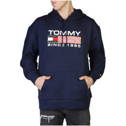 Tommy Jeans: Синяя толстовка 