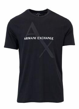 Armani Exchange: Футболка с принтом 