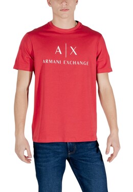 Armani Exchange: Футболка с принтом 