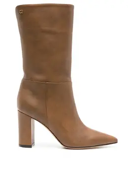 Gianvito Rossi: Коричневые ботинки 