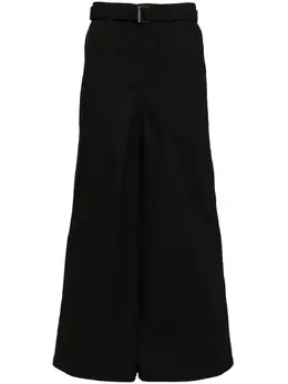 sacai: Хлопковые брюки 